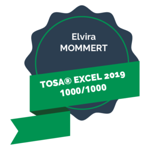 Certification Tosa Excel